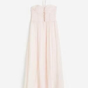 Lacing-detail Maxi Dress
